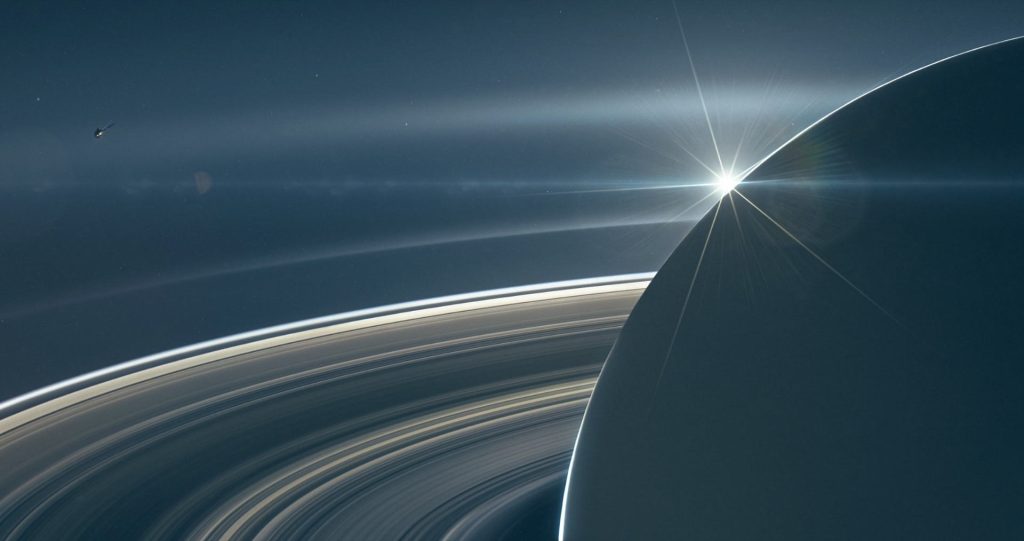 Saturno in opposizione - Foto sonda Cassini